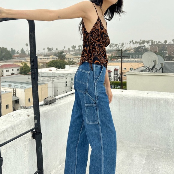 Lisa says Gah Buffy tank wild hearts in brown - Picture 3 of 9